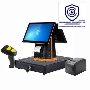 Business Pos Machine – Complete Setup With Cash Drawer & Printer