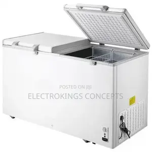 Skyrun 420 Liters Double Door Chest Freezer | Bd-420 W
