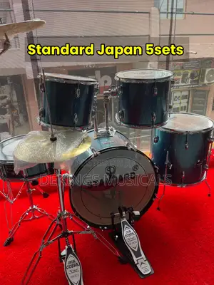 Standard Japan 5 Set Drum With Cymbals And Drum Throne