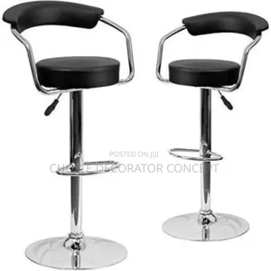 Adjustable 360° Set of 2 Bar Stool
