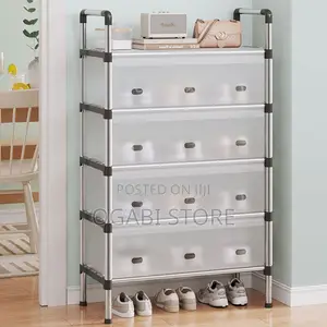 6 Layer Shoe Rack With Cover [6layer,5layer]