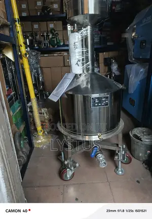 50 Liters Stainless Steel Measuring, Calibration Dispenser Can