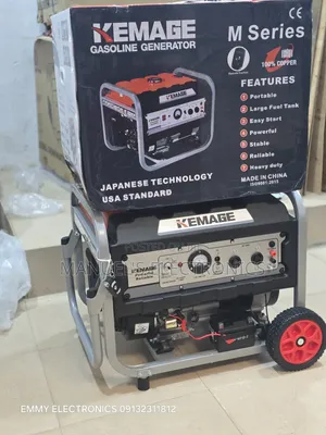 Kemage Remote Control Petrol Generator 4.5kva 100%Copper Coil