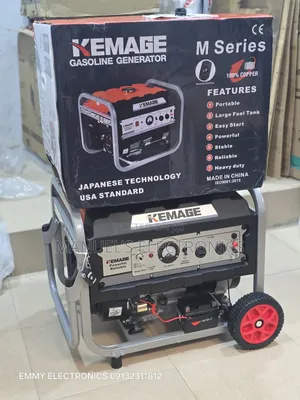 Original Kemage Remote Control Petrol Generator 4.5kva Copper Wire