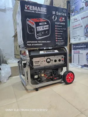 A Brand New Kemage Remote Control Petrol Generator 4.5kva Copper Coil