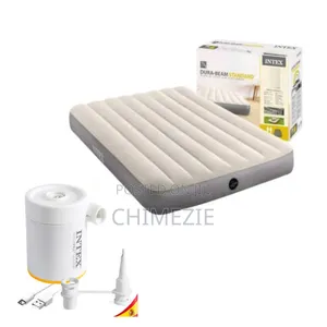 Inflatable 4 By 6 Standard Air Mattress With Usb Mini Electric Pump