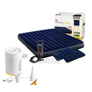 5 By 6 Air Mattress With Usb Mini Electric Pump And Manual Pump