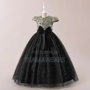 Black Ceremonial Full Ball Gown