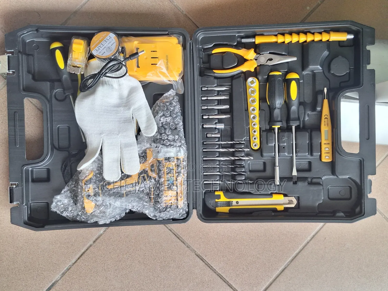 Cordless Drill and Multi-Tool Set