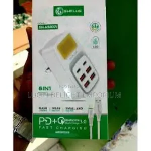Shplus 6usb Ports Charging Interface - Fast Charge