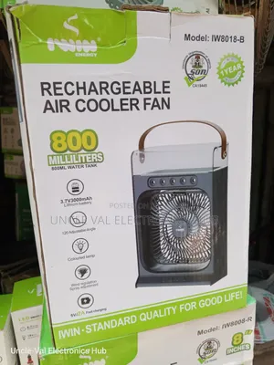 Iwin Rechargeable Air Cooler Fan