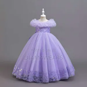 Lilac Ceremonial Princess Flora Full Ball Gown