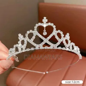 Unique Peincess Iron Portable Tiara