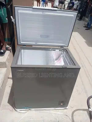 Household 200l Deep Freezer Flat Glass Door Commercial Single Door