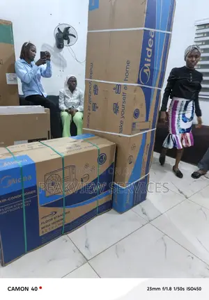 New Midea 2hp Floor Standing Ac – Instant Cooling Technology