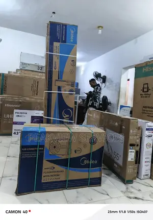 2hp Midea Floor Standing Split Unit – Advanced Cooling With Remote