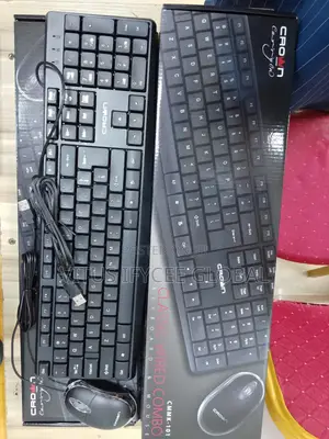 Crown Classic Combo Wired Keyboard Mose