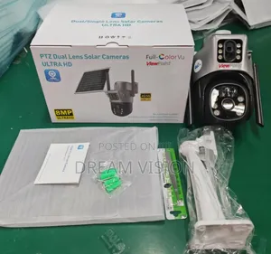 Automatic Rotating Smart Solar Camera