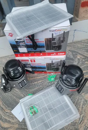 Duel Lens Wifi Smart Solar Camera