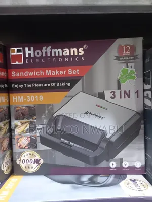 Hoffmans 3in1 Sandwich Maker Set