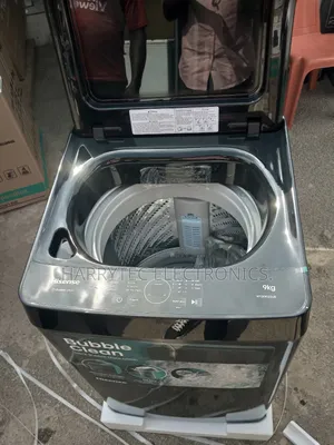 Hisense Washing Machine 9kg Automatic Single Tube With 2 Years Warrant