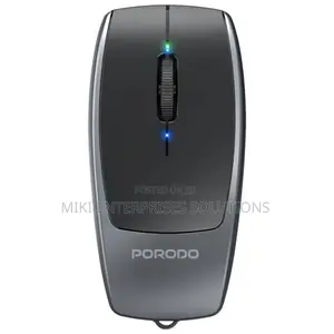 Porodo Bluetooth Mouse With Card 
Reader+Type-C Charging - Black