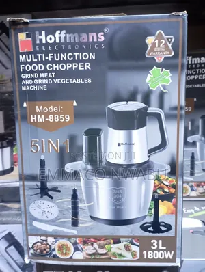 Hoffmans 5in1 Multi Function Food Chopper 1800w