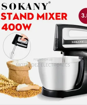 Sokany 3.5l Stand Cake Mixer With Rotating Bowl