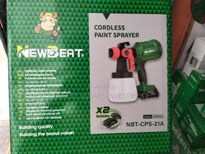 Newbeat Cordless Spray Gun(20v/2-0ah×2pcs)
