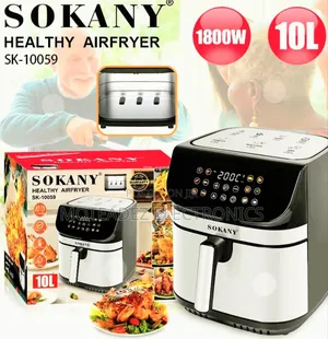 Sokany 10.0l Digital Healthy 1800w Multipurpose Healthy Air Fryer