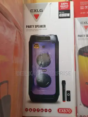 Exlg Ex870 Bluetooth Party Speaker