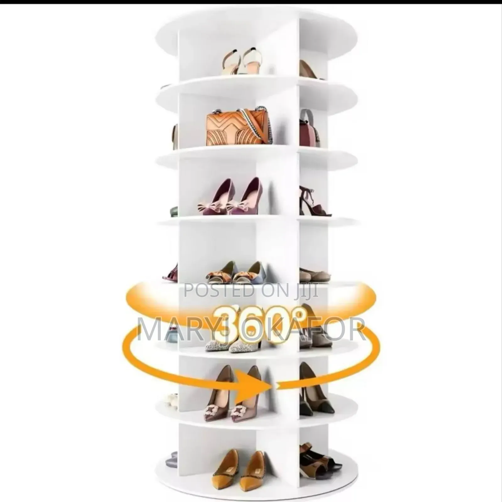 Rotating Shoe Rack