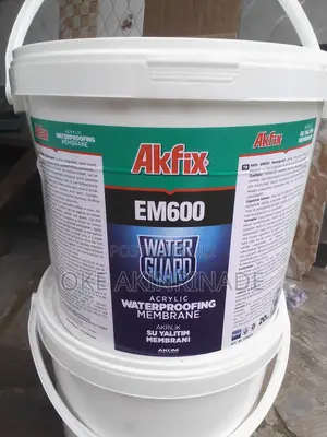 Akfix Em600 Waterguard Acrylic Waterproofing Membrane Coating