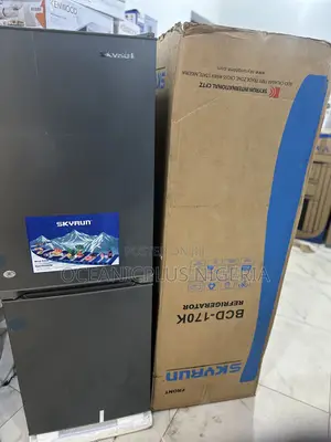 Daily Essential Skyrun Refrigerator 170l Double Door (Bcd-)