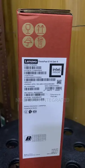 New Laptop Lenovo ThinkPad E14 G5 8GB Intel Core Ultra 5 SSD 512GB