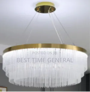 Exclusive Crystal Chandelier With Led Bulb