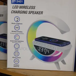 Led Wireless Charging Speaker Bt-3401