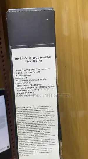 New Laptop HP Envy X360 8GB Intel Core I5 SSD 512GB