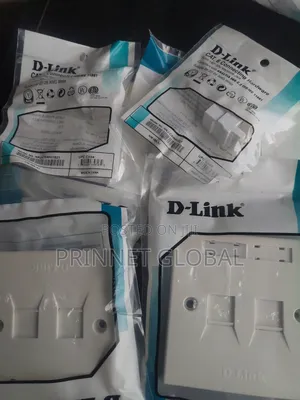 D-Link Cat6 Double Faceplate