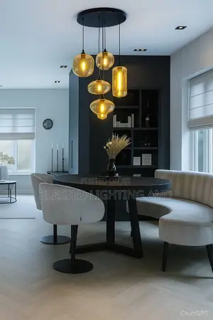 Nordic Glass 4in1 and 3in1 Pendant Lights for Dinning, Restaurant