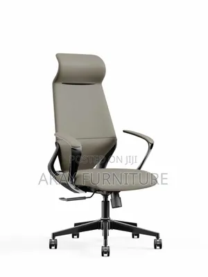 Beige Grey High Back Executive Chair