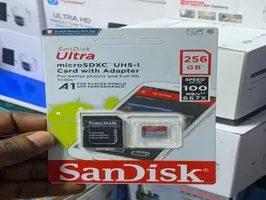 Ultra 256gb 100mb/S Micro Sd+ Adapter
