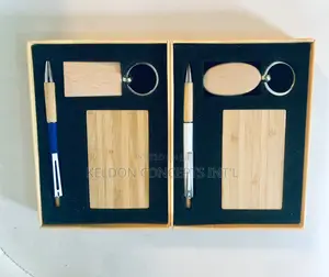 Executive Bamboo Gift Sets 3pcs Moq: 50pcs