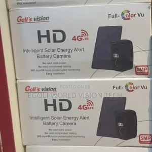Goli's Vision Intelligent Solar Energy Alert Battery Camera