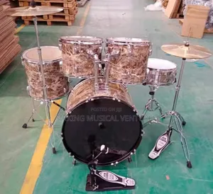 Yamaha 5pcs Drum With Thick Cymbals and Big Pedal