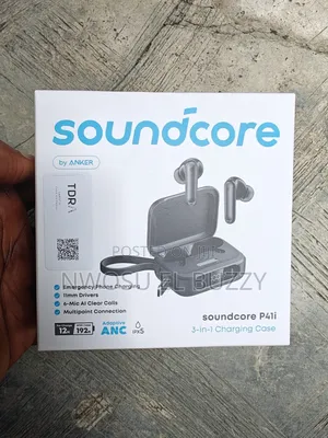 Soundcore P41i Adaptive Noise Cancelling Earbuds Phone Charger