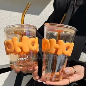 Hoh Glass Water Bottle Cup