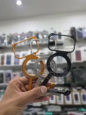 Sleek Z Metal Case With 360° Rotating Ring Stand for iPhone 17 Pro Max