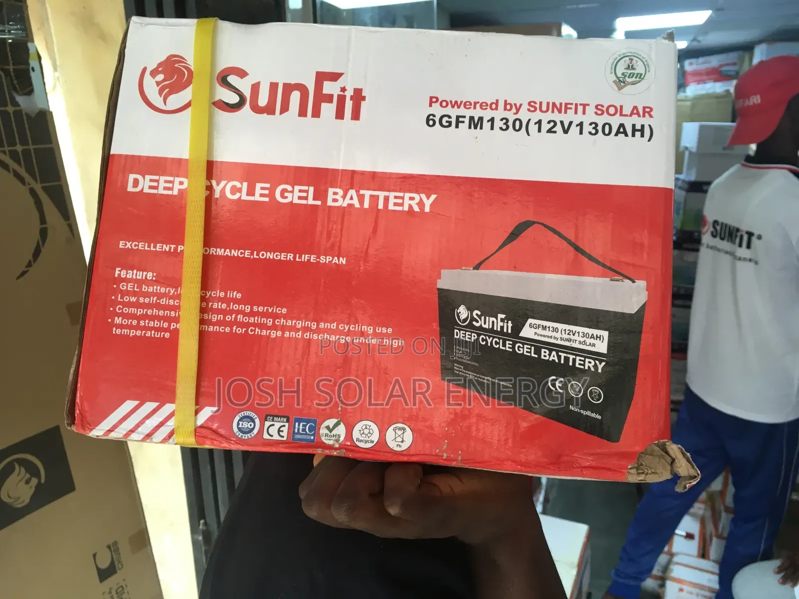 NSS Solar Generator With Additional Battery Battery
