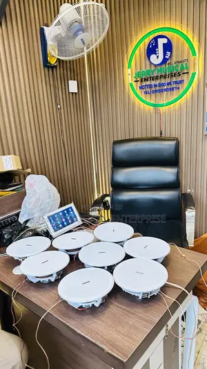 8in1 Ceiling Speakers With Smart Amplifiers 2zones Play Different Song